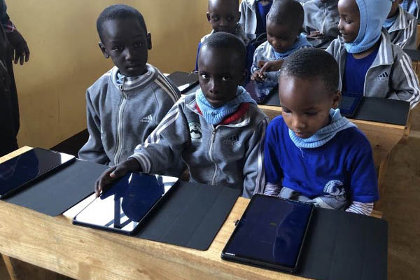 Un Tablet per i bambini di Ngare Nairobi elenco